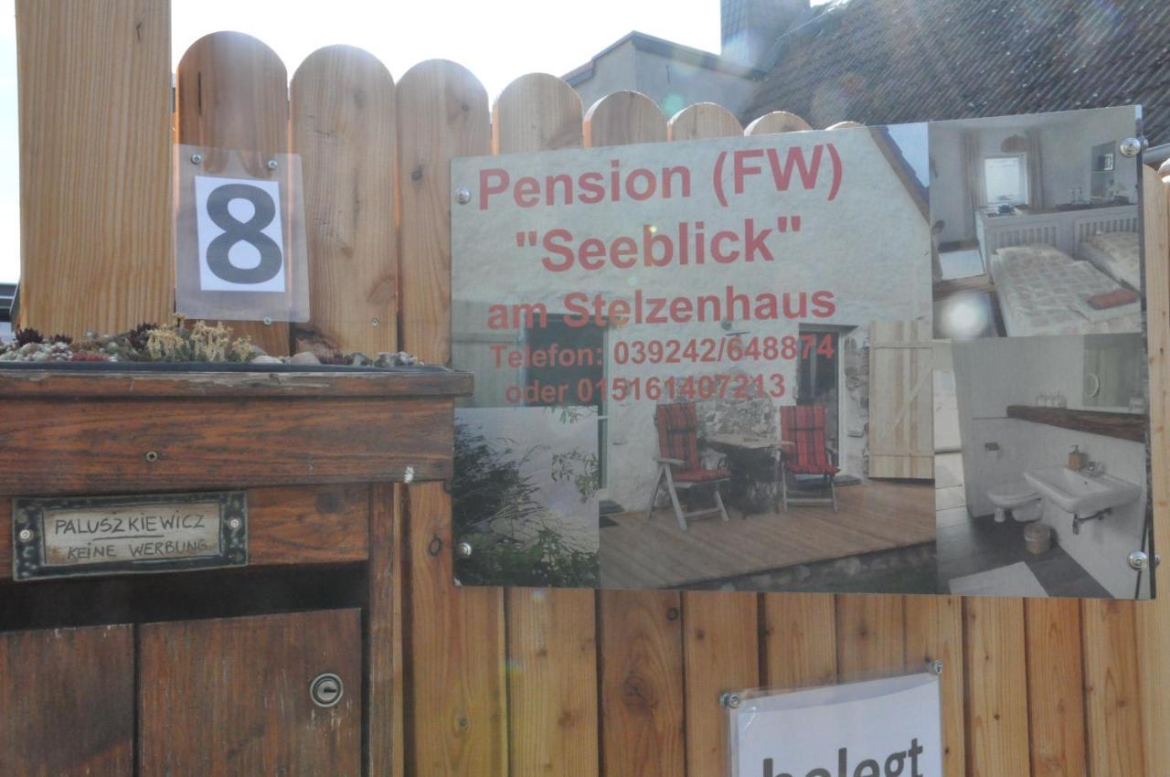 Pension "Seeblick" Am Stelzenhaus Dornburg  Exterior photo